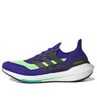 adidas Ultraboost 21 'Sonic Ink Screaming Green' S23873