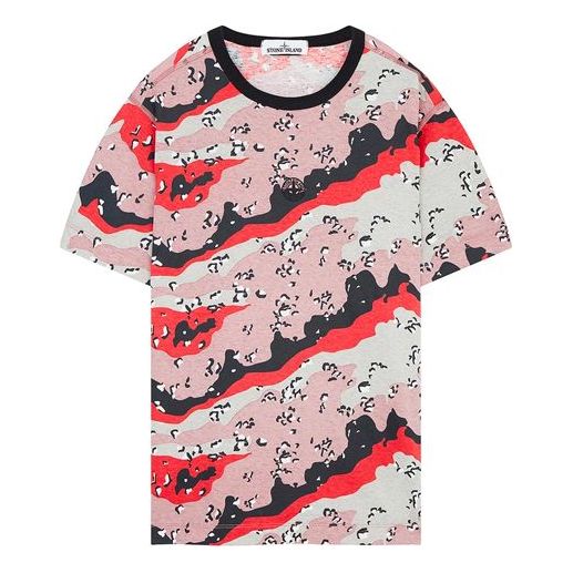 STONE ISLAND 3C+PU Desert Camo Tee 7215233E9-V0097