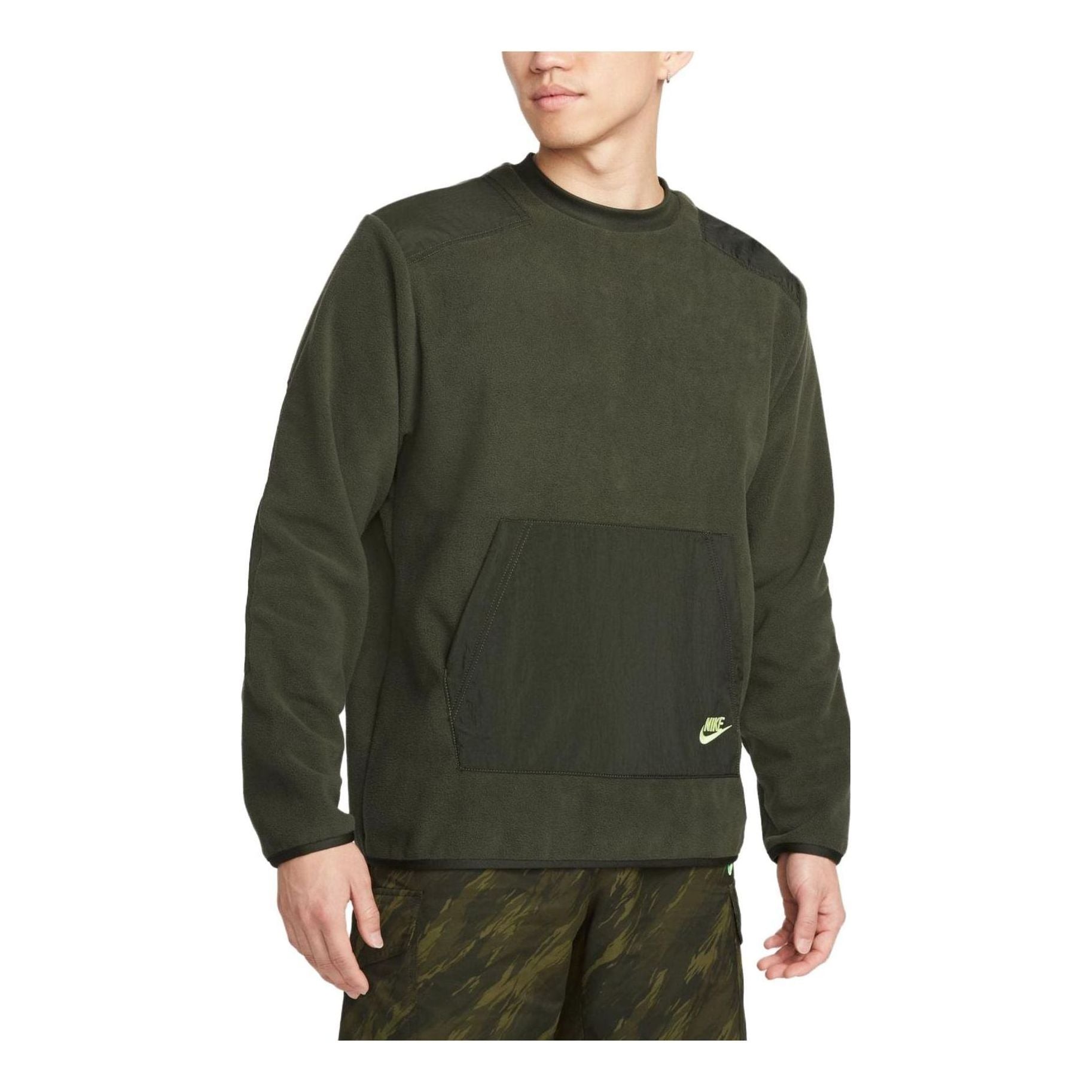 Nike SPE+ Sportswear Winter Fleece Crewneck 'Green' DD4855-355