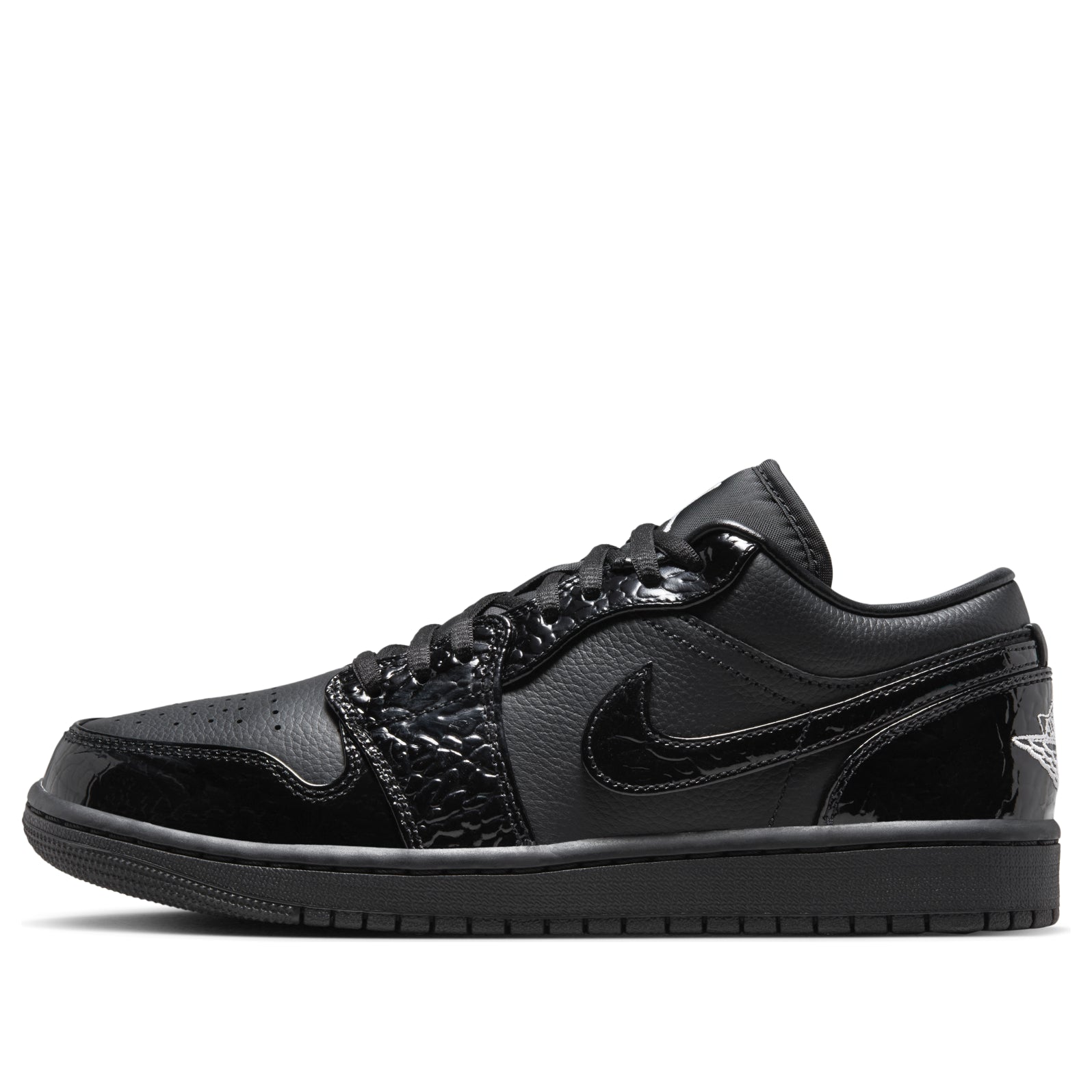 (WMNS) Air Jordan 1 Low SE 'Black Patent' HJ7743-010