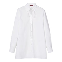 (WMNS) Gucci Heavy Cotton Poplin Shirt 'White' 785794-ZAQM6-9000