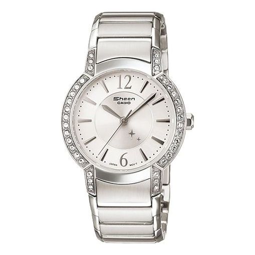 CASIO SHEEN Waterproof Silver Analog SHN-4015D-7A