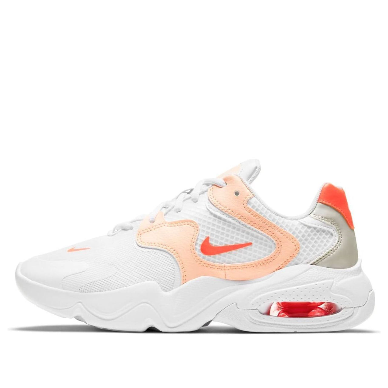 (WMNS) Nike Air Max 2X 'White Orange' DH3894-100