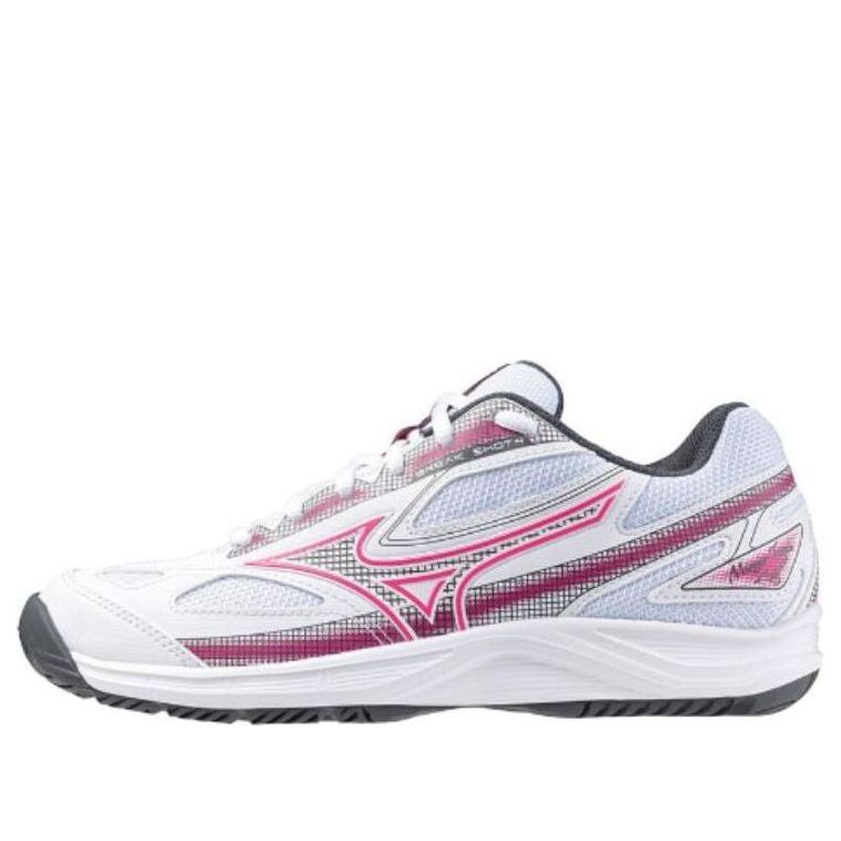 (WMNS) Mizuno BREAK SHOT 4 AC 'White Pink Tetra Turbulence' 61GA232658