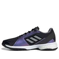 (WMNS) adidas Stella McCartney x Court 'Black Silver Metallic' G55657