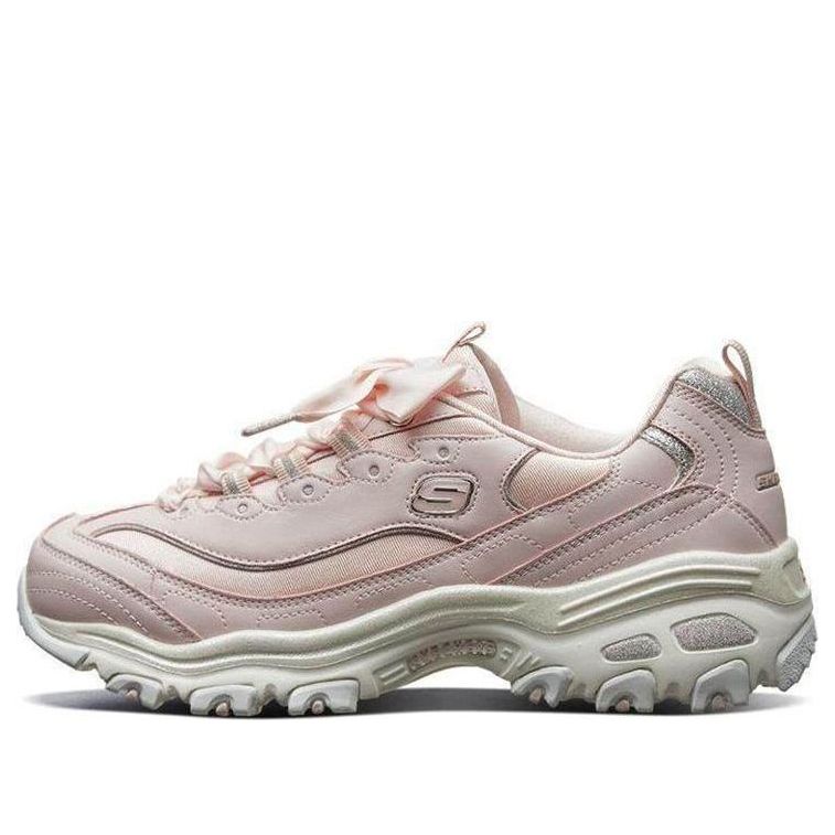 (WMNS) Skechers D'Lites 1.0 Running Shoes Pink/Red 66666176-PNK