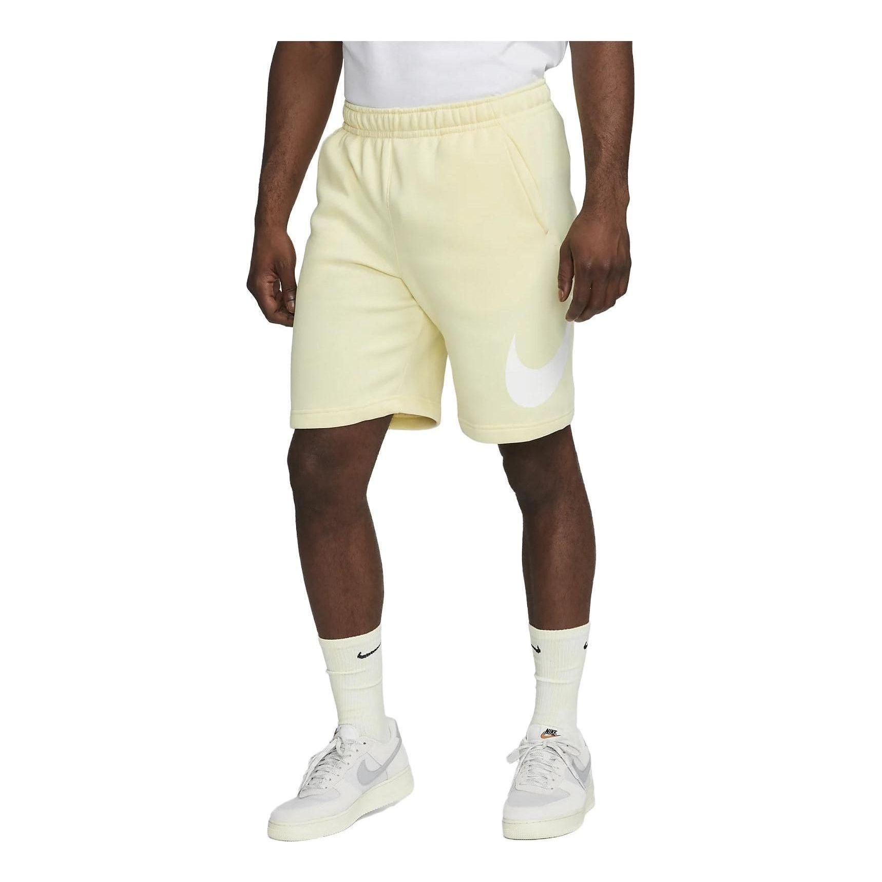Nike Sportswear Club Shorts 'Yellow White' BV2721-744