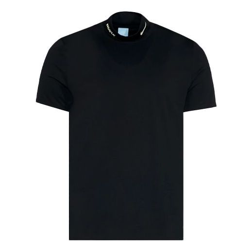 Nike x NOCTA Drake Golf Short Sleeve Mock Neck Top Asia Sizing 'Black' DJ5577-010