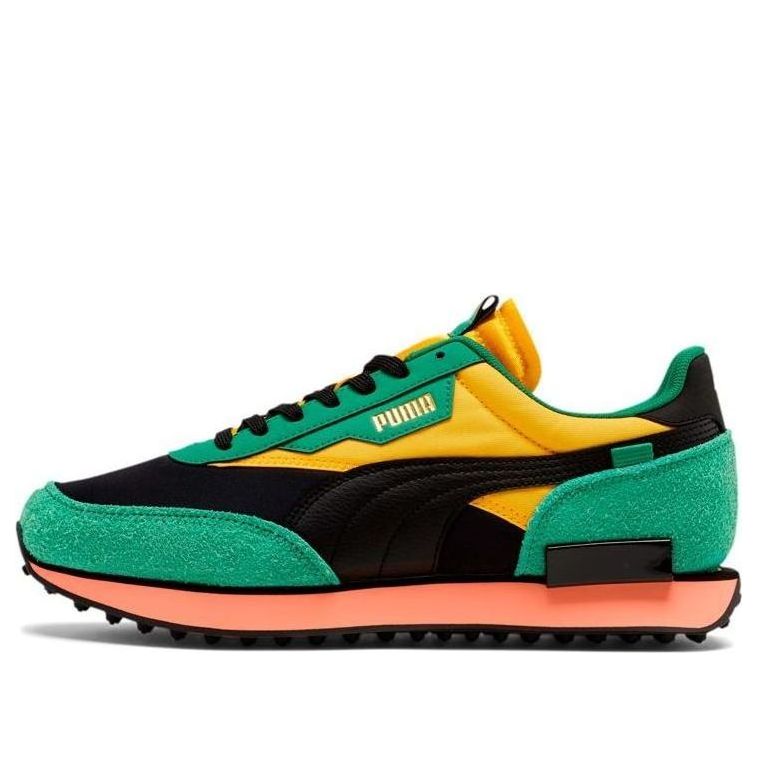 PUMA Future Rider Game On 'Black Amazon Green' 371320-03