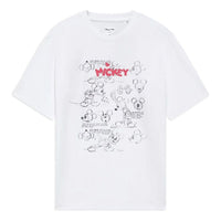Li-Ning x Disney Mickey Mouse Graphic T-shirt 'White' AHSS947-3