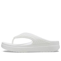 (WMNS) Crocs Sloane Snake Lightweight Cozy Sports Slippers White 206918-100