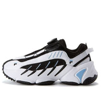 (GS) FILA Retro Sport Shoes 'White Black Blue' K15B041112FBW