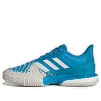 adidas Solecourt Boost Clay Court 'Shock Cyan' DB2690