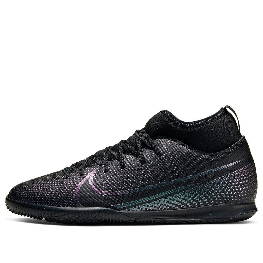 (GS) Nike JR Mercurial Superfly 7 Club IC 'Black Purple' AT8153-010