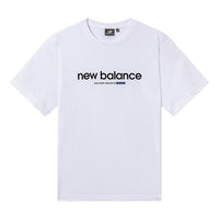 New Balance Logo Tee Asia Sizing 'White Black' 5EC26013-WT