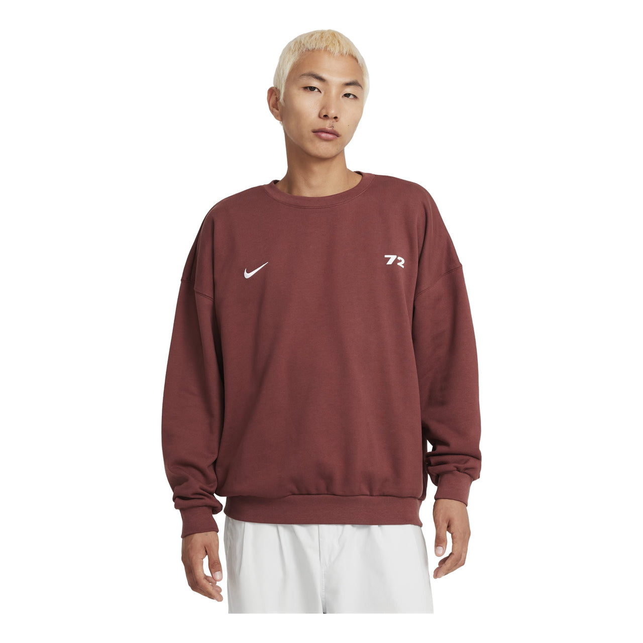 Nike Oversize Logo Sweatshirt 'Copper' HQ2962-231
