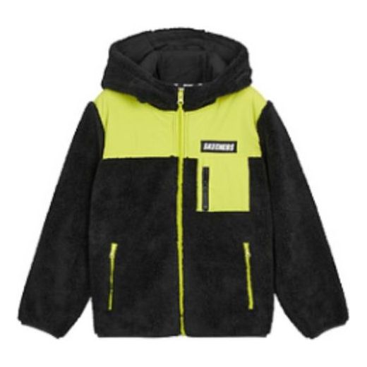 (GS) Skechers Hooded Zipper Front Chest Pocket Jacket 'Multi-Color' L321K145