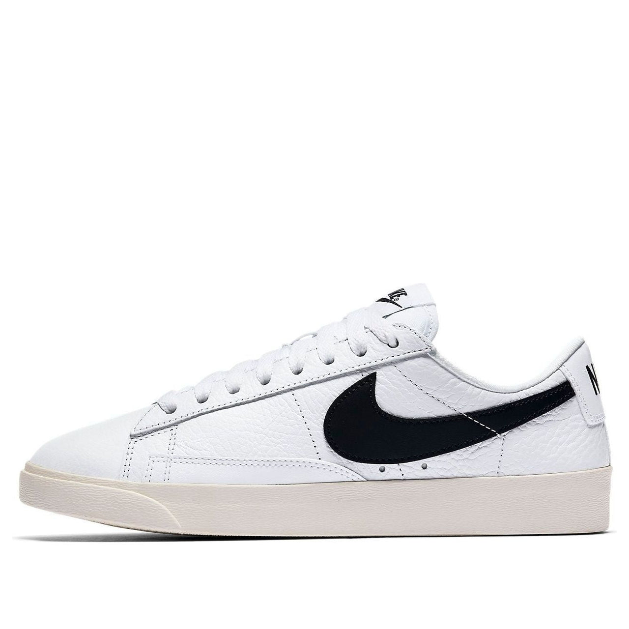 (WMNS) Nike Blazer Low Premium 'White Black' 454471-104