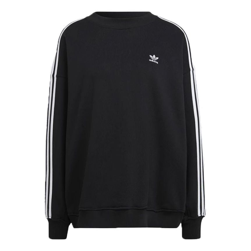 (WMNS) adidas Originals Adicolor Classics Oversized Sweatshirt 'Black' H33539