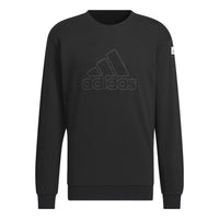 adidas St Graphic Warm Crew 'Black' IK2794