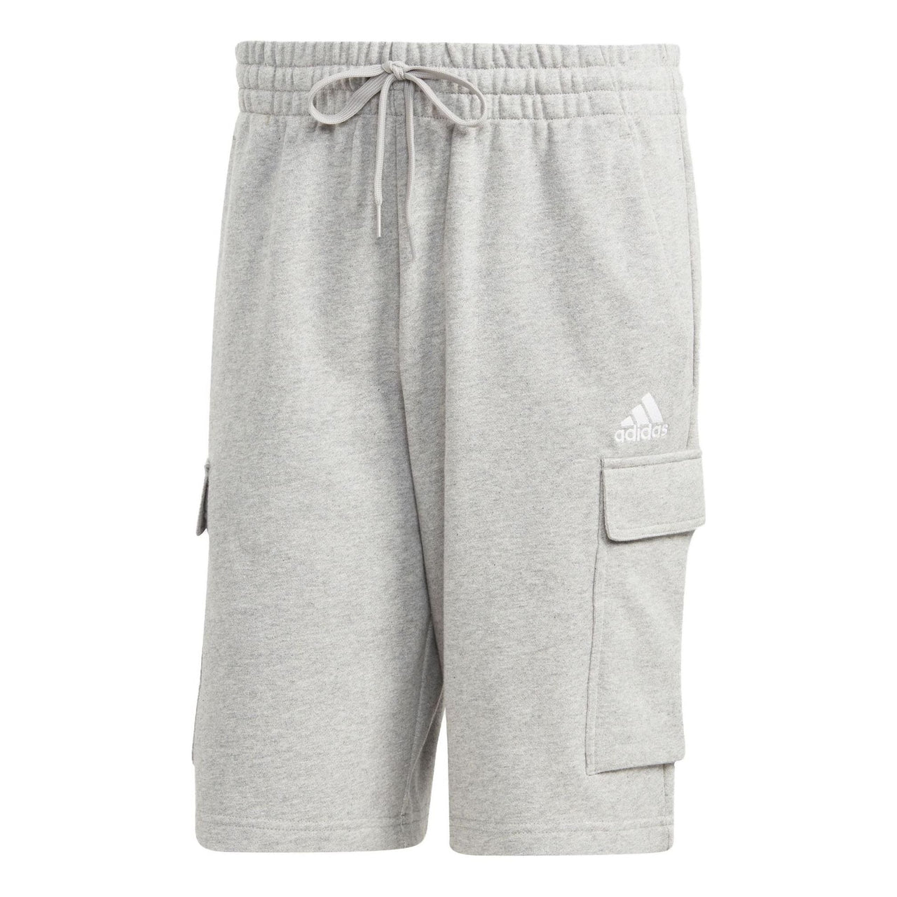 adidas Essentials French Terry Cargo Shorts Asia Sizing 'Grey' HA4340