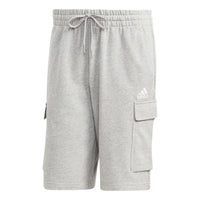 adidas Essentials French Terry Cargo Shorts Asia Sizing 'Grey' HA4340