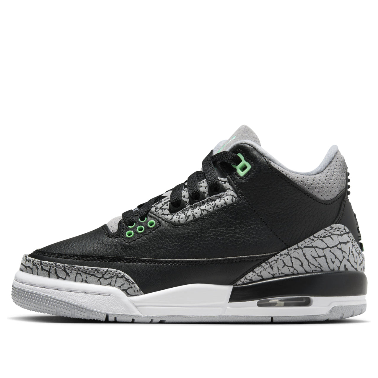 (GS) Air Jordan 3 Retro 'Green Glow' DM0967-031