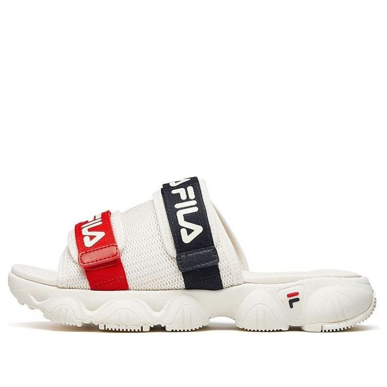 (WMNS) FILA Jagger Sports Slipper GS WhiteRed/Black F12W024607FGD