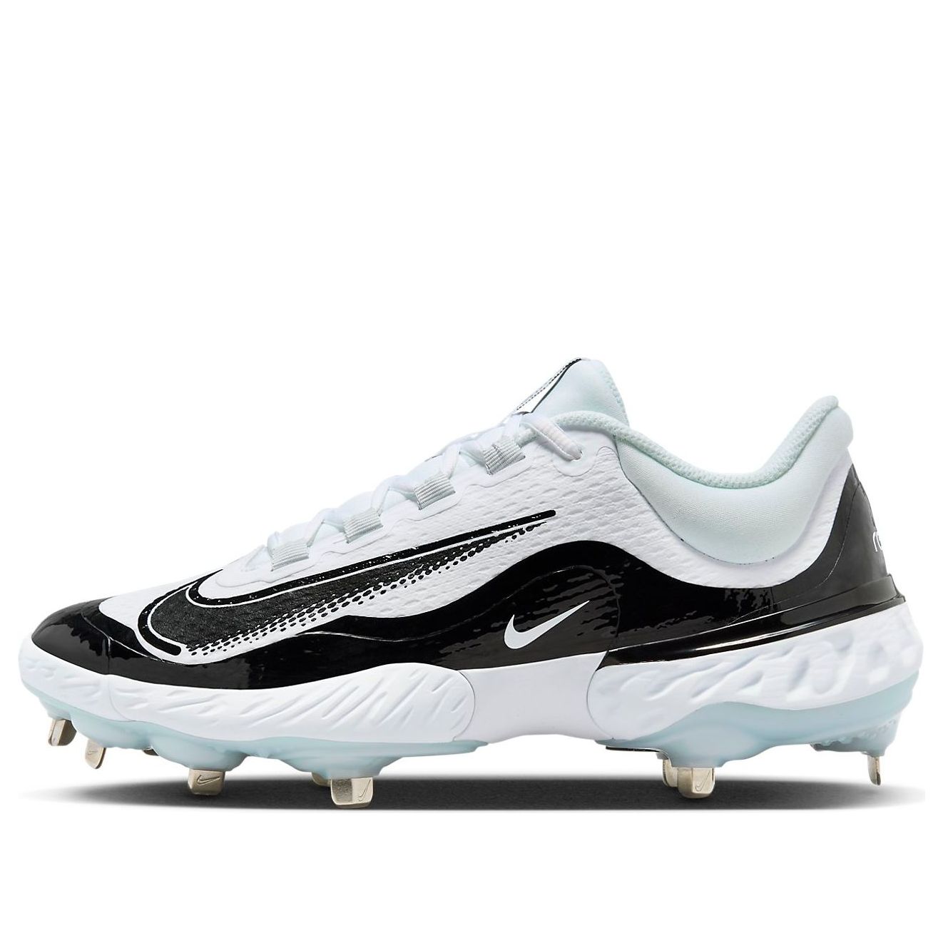 Nike Alpha Huarache Elite 4 Low 'White Black Blue Tint' FD2745-101