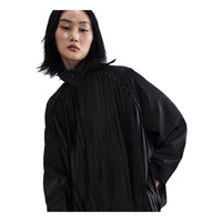 (WMNS) Nike Pleated Tracksuit Jacket Asia Sizing 'Black' HJ0518-010