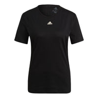 (WMNS) adidas U4U AEROREADY T-Shurt Asia Sizing 'Black' GN4970