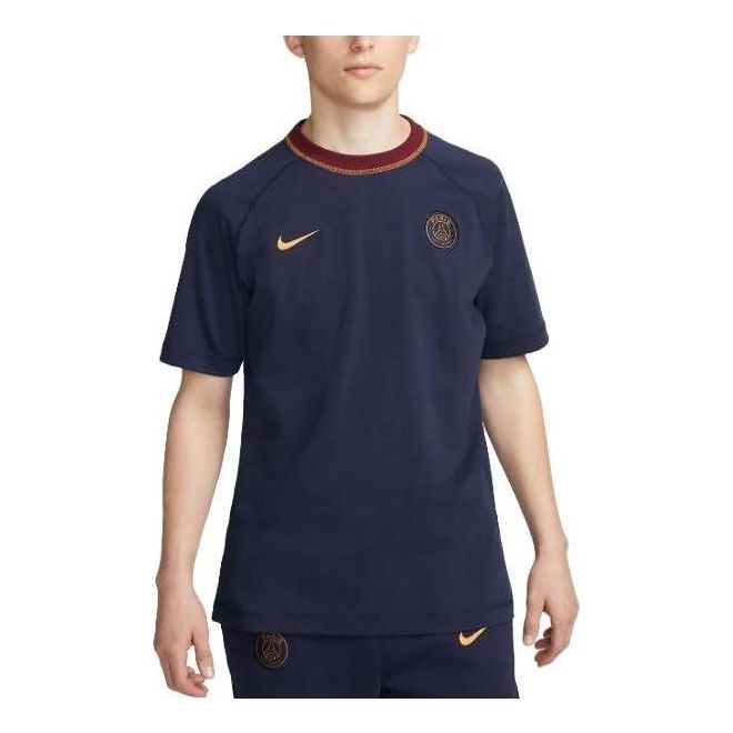 Nike Paris Saint-Germain Travel Short-Sleeve Football Top 'Navy Blue' DV5108-498
