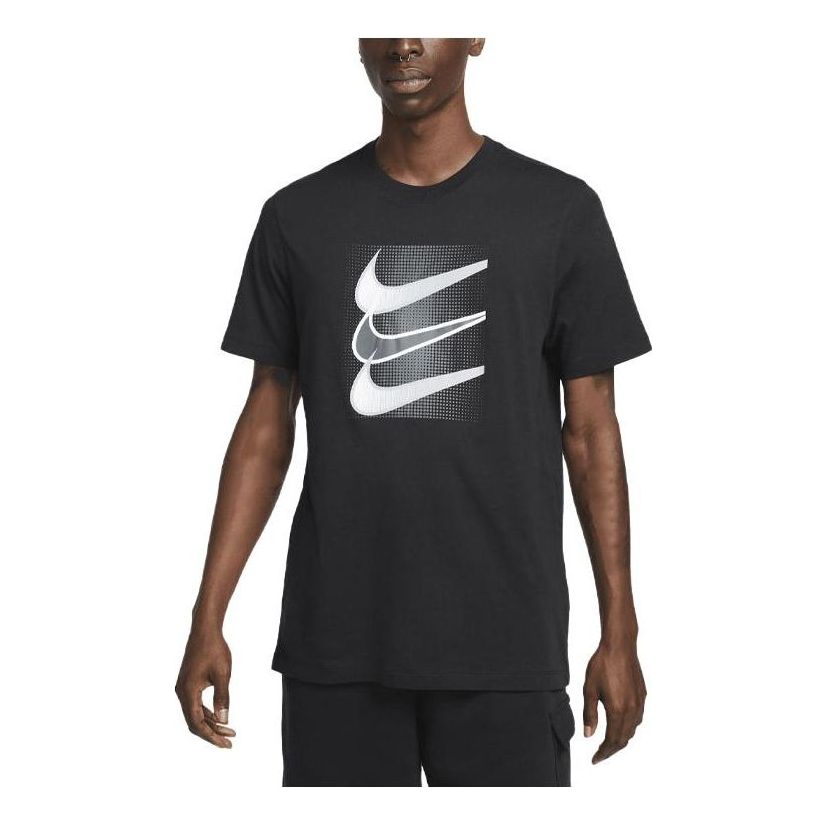 Nike Sportswear Short Sleeve T-shirt 'Black' DZ5173-010