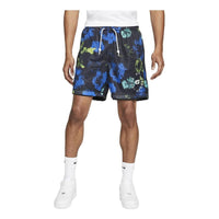 Nike Drawstring Design Basketball Double Sided Straight Shorts Men's Black DH7386-010