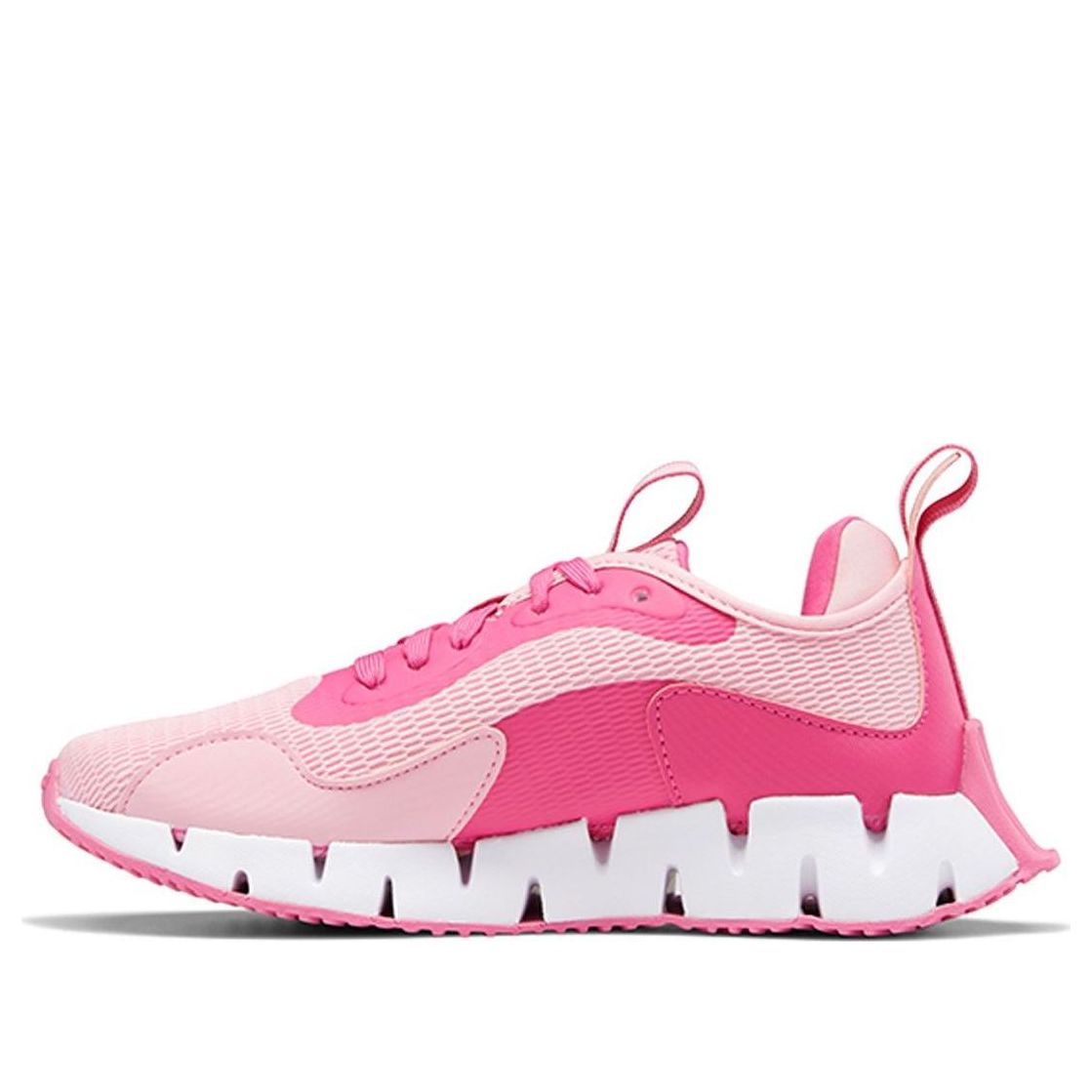 (GS) Reebok Zig Dynamic 'Light Pink White' FY9129