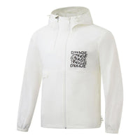 Li-Ning Way Of Wade Graphic Full Zip Hooded Jacket 'White' AFDT319-3