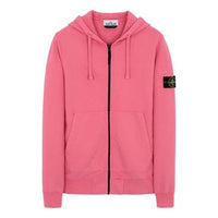 Men's STONE ISLAND Zipper Pink Red 731564220-V0087