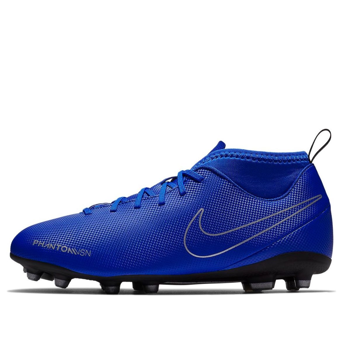(GS) Nike Phantom Vision Club DF FG MG 'Racer Blue Metallic Silver Black' AO3288-400