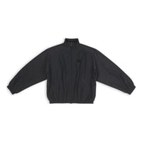 Balenciaga Sporty B Oversized Tracksuit Nylon Jacket 'Black' 706440TKO481000