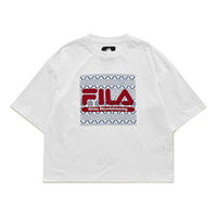 FILA FUSION x White Mountaineering Logo Tee T11W127101A-WT