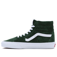 (WMNS) Vans Pig Suede Sk8-Hi 'Green White' VN0007NSBXU