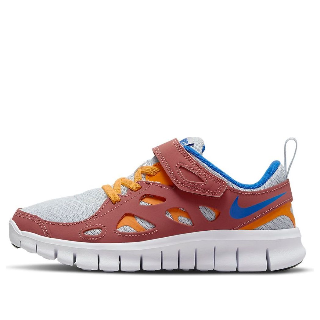 (PS) Nike Free 2 Low-Top Gray/Red DQ8604-400