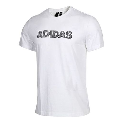 adidas CM GFX SS LNG Training Short Sleeve White DM5216