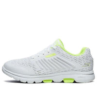 (WMNS) Skechers Go Walk 5 Sports Shoes White/Yellow 667110-WLM