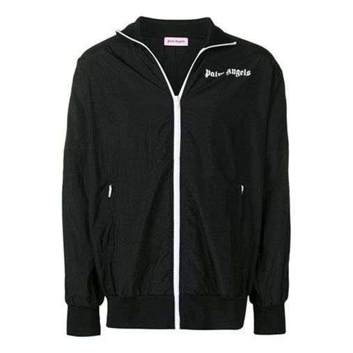 Men's PALM ANGELS Brown Angel Jacket Black PMBD014S195070071001