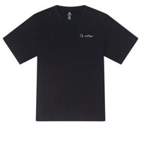 (WMNS) Converse Summer Verbiage T-Shirt Asia Sizing 'Black' 10027223-A03