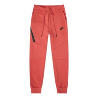 Nike Tech Fleece jogging Sports Long Pants Red 805162-603