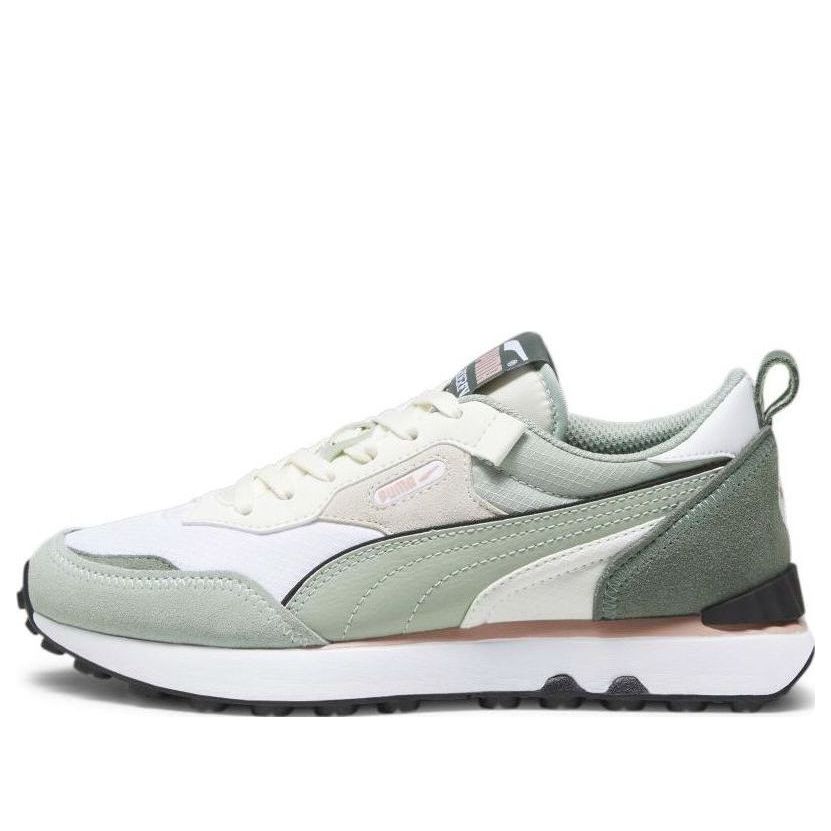 (WMNS) PUMA Future Rider FV Vintage Trainers 'Green White' 387672-30