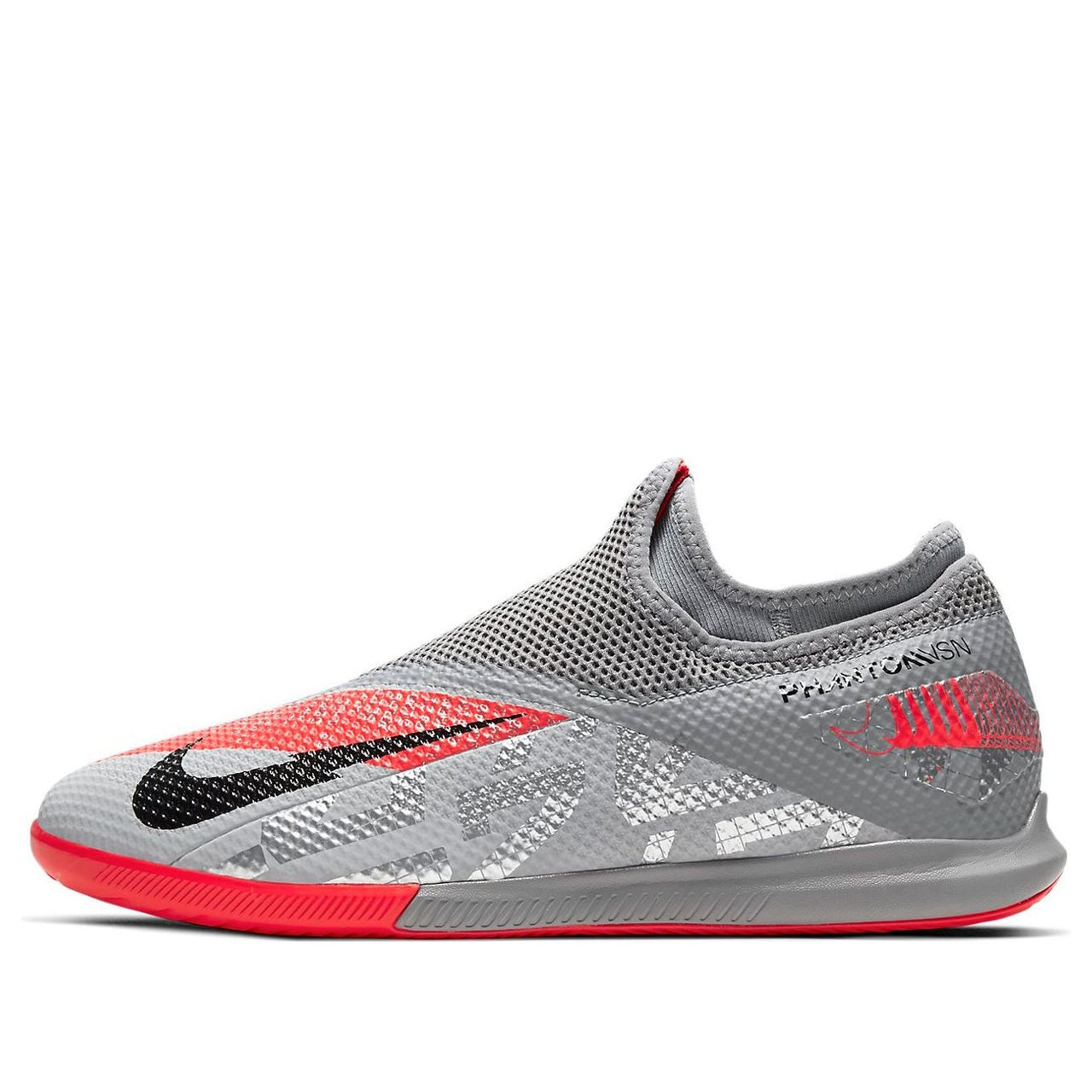 Nike Phantom Vision 2 Academy DF IC 'Grey Red' CD4168-906
