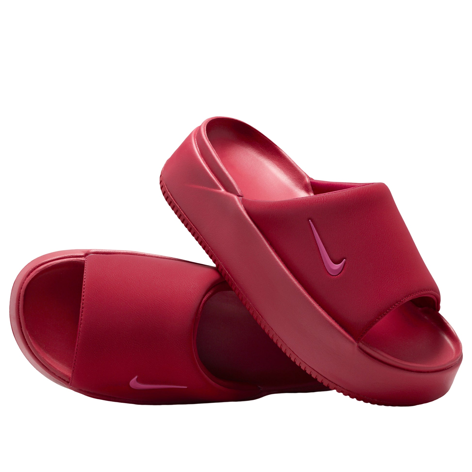 (WMNS) Nike Calm Elevation Slides 'Team Crimson' IO0495-602